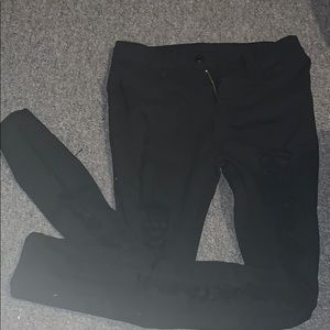 Black Ripped Jeans